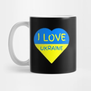 I Love Ukraine Mug